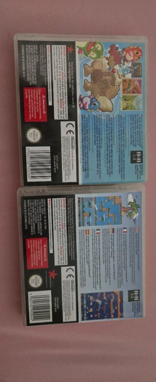 2 Juegos Nintendo DS: Bubble Bobble y Rainbow Isla