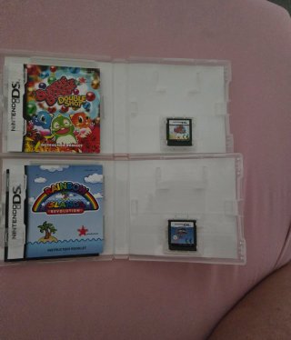 2 Juegos Nintendo DS: Bubble Bobble y Rainbow Isla