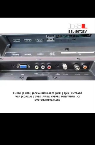 TV BSL 50 UHD Smart TV BSL-50T2SV
