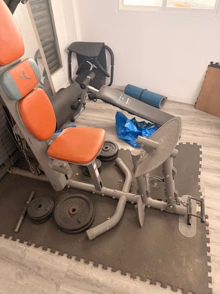 Máquina de musculación multiestación