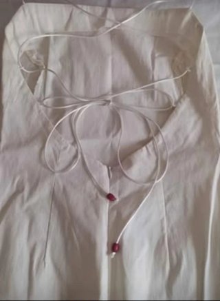 Vestido blanco talla M