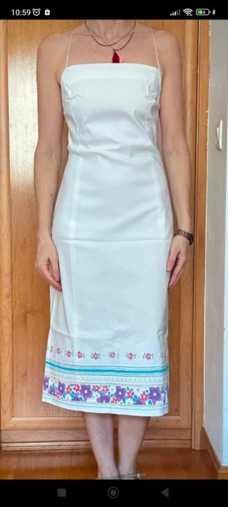 Vestido blanco talla M
