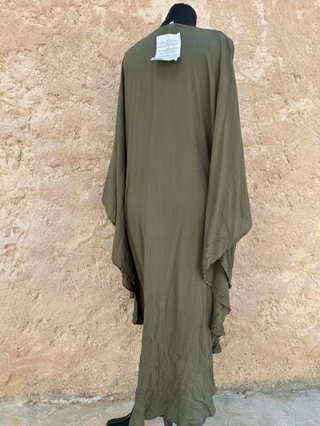 Túnica/Caftán Verde Talla Única
