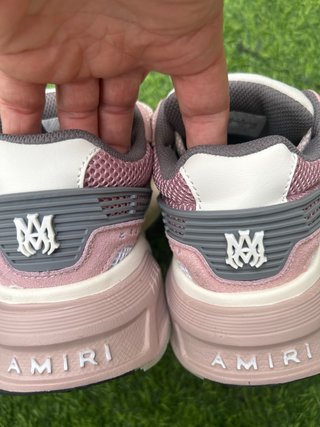 Zapatillas AMIRI Mujer Rosa y Blanco