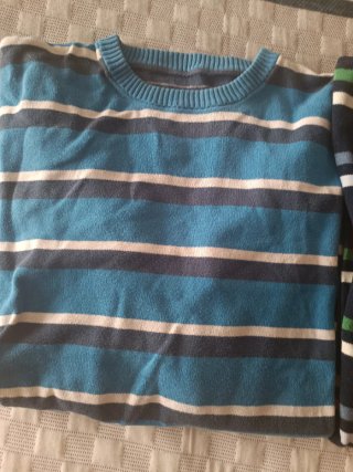 4 Jerseys Hombre Talla XL Rayas