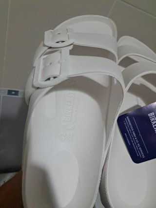 Chanclas Birkenstock Arizona EVA Blancas