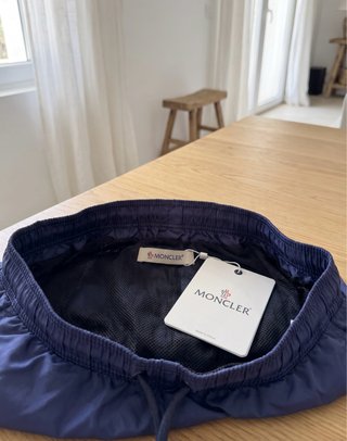 Bañador Moncler Azul Marino Talla M