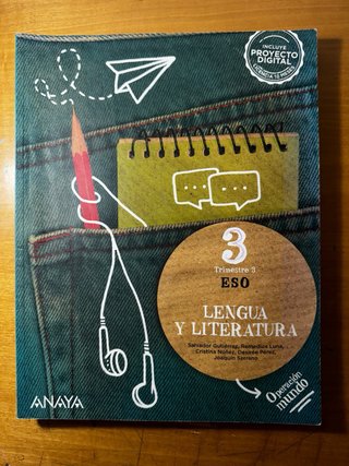 Lengua y literatura 3 ESO