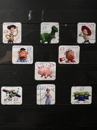 Sellos de Japón - Toy Story