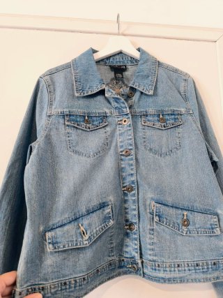 Chaqueta vaquera azul Talla L