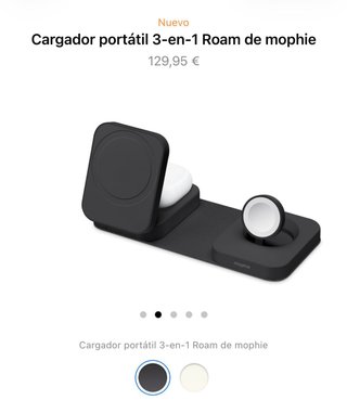 Cargador Mophie 3-en-1 Apple