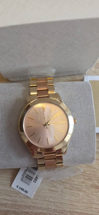 Reloj Michael Kors Dorado y Rosa