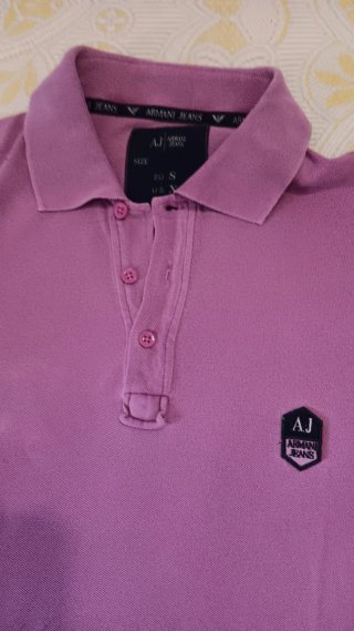Maglietta Armani Jeans rosa taglia S