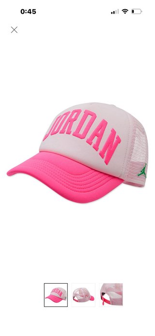 Gorra Jordan Verde y naranja