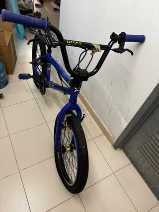 Bicicleta BMX Wipe 20 Azul