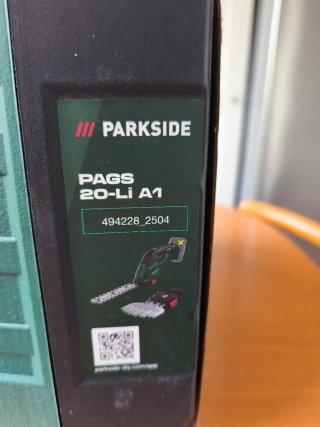 Parkside 20V Cortacésped y Cortasetos