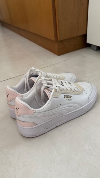 Zapatillas Puma CA Match Blancas y Rosas
