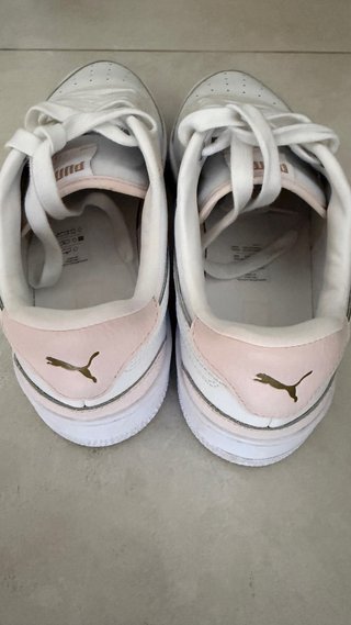 Zapatillas Puma CA Match Blancas y Rosas