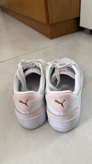 Zapatillas Puma CA Match Blancas y Rosas