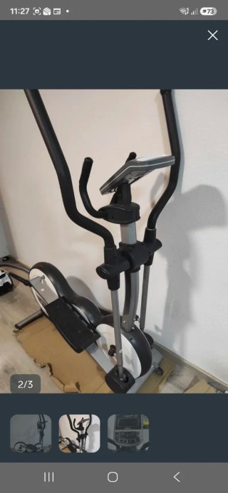Bicicleta Eliptica BH Atlantic Program