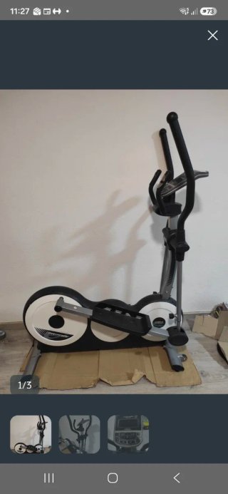 Bicicleta Eliptica BH Atlantic Program
