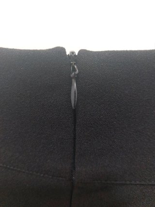 Falda Nueva Negra hasta la Rodilla Midi Talla L