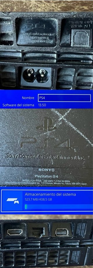 PS4 500GB CUH-1116A + DualShock 4 V2