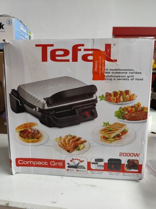 Parrilla Tefal Compact Grill 2000W