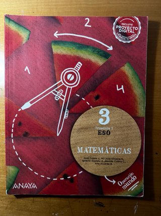 Matemáticas 3 ESO