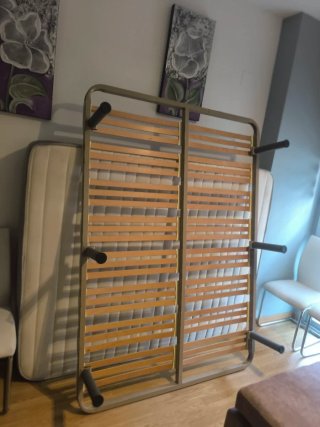 Cama Completa 150x200 cm - Colchón Élite Grafeno