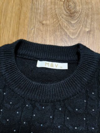 Suéter M&V con Brillos, Talla M, Nuevo