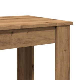 Tavolo bar alto in rovere artigianale in legno 102