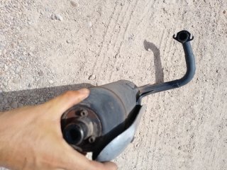 Tubo de escape Peugeot Speedfighter
