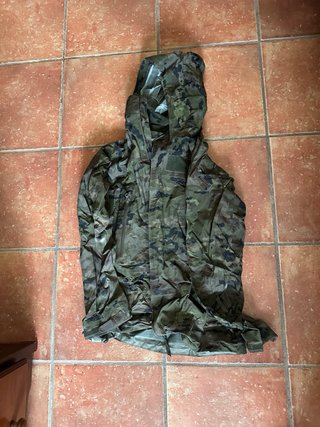 Traje militar intemperie camuflaje