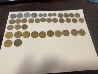 Lote de monedas antiguas