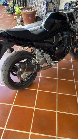 Suzuki Bandit 650 2006 Negra 58.294km CARBURACION!