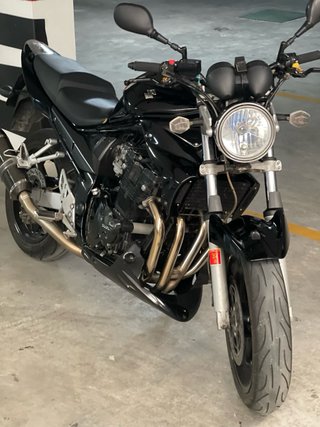 Suzuki Bandit 650 2006 Negra 58.294km CARBURACION!
