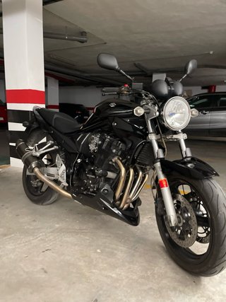 Suzuki Bandit 650 2006 Negra 58.294km CARBURACION!