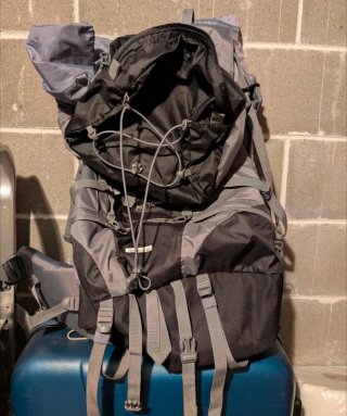 Zaino trekking Fjord Nansen 70+10 litri - nuovo!