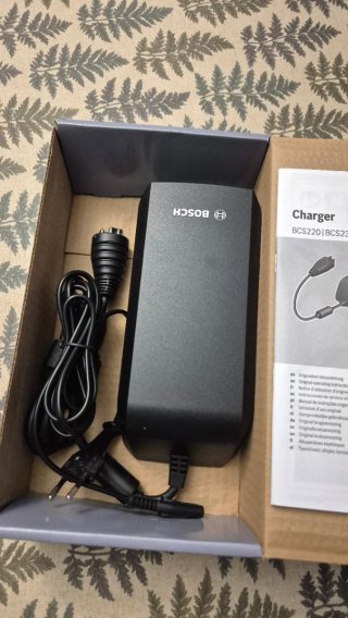 Cargador Bosch BCS250 6A Rápido Ebike