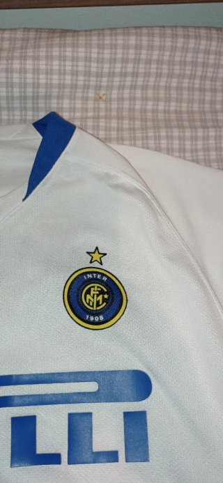Camiseta fútbol Inter Ibrahimovic 2006 Nike