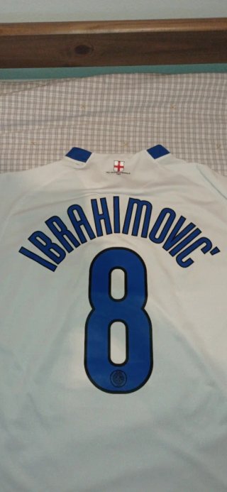 Camiseta fútbol Inter Ibrahimovic 2006 Nike