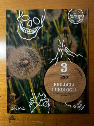 Biologia i geologia, 3 ESO, Illes Balears, Oper...
