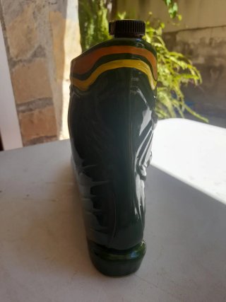 Botella Licor Antigua Garnier Bota Esquí Vacía