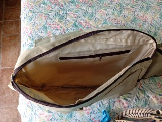 Mochila colegio Touring Club beige
