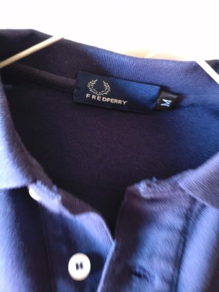 Polo Fred Perry Azul Talla M