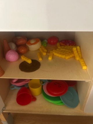 Cocinita de madera infantil