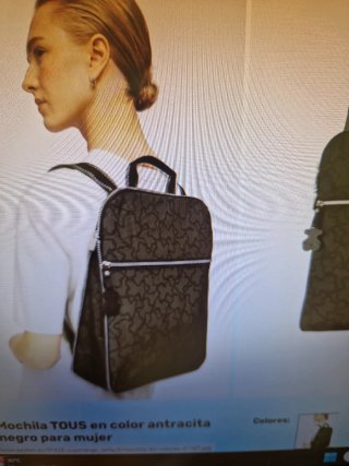 Mochila Tous Kaos Negra