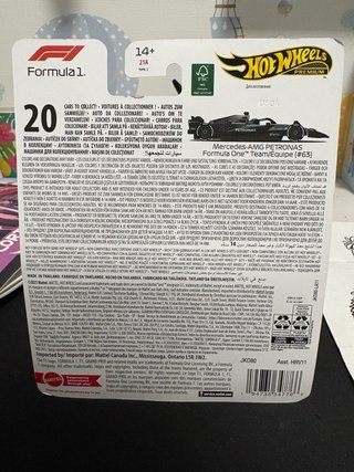 Hotwheels Mercedes-AMG Petronas Formula 1 2025