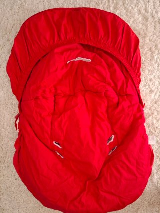Saco carro de bebé Koala rojo